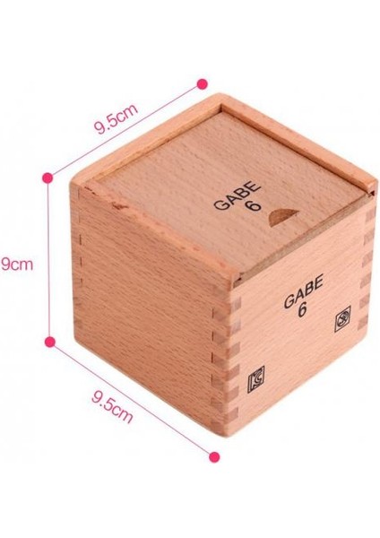 F Fityle Ahşap Tuğla Çocuk Yapı Taşları Istifleme Oyunu (Yurt Dışından)