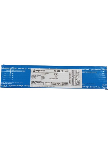 Magmaveld Eı 312/E 106 Paslanmaz Çelik Elektrod 3.25X300 mm (1 Paket)