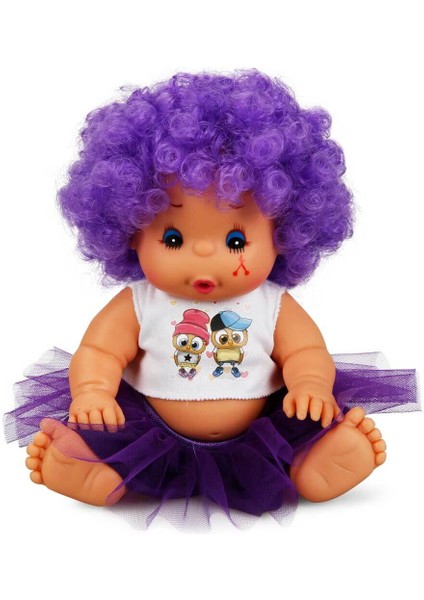 Afro Bebek 23 Cm. 20040 - Mor