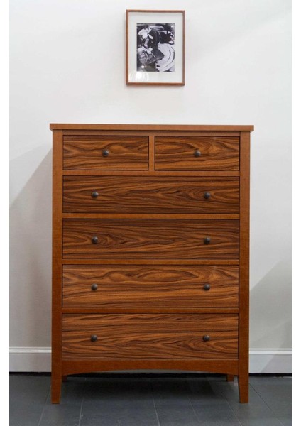 346-5014 Pelesenk Ahşap Desen Yapışkanlı Folyo (90CM x 2,10CM)