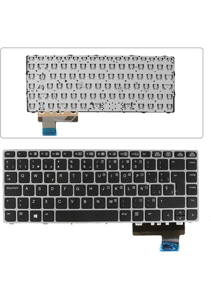 F Fityle Klavye Hp Elitebook Folio 9470M 9470 9480 (Yurt Dışından)