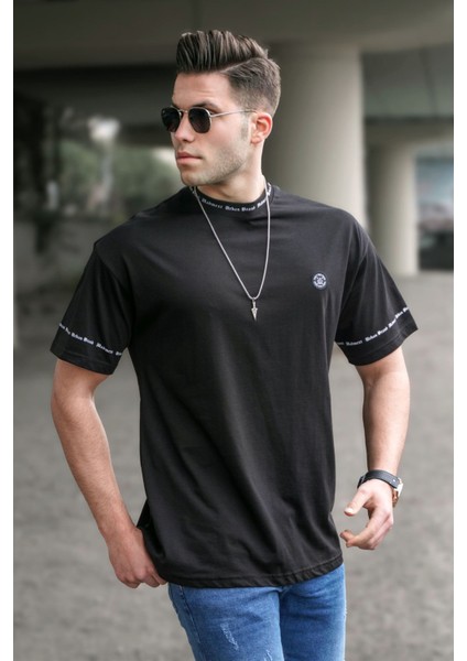 Erkek Siyah T-Shirt 5355