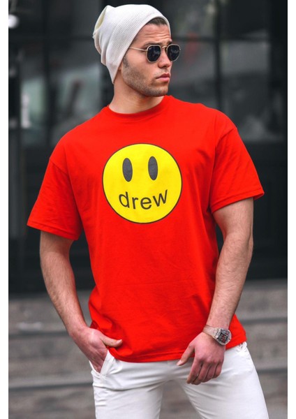 Kırmızı Erkek T-Shirt 5206