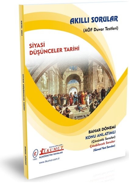 İlkumut Yayınları - Siyasi Düşünceler Tarihi