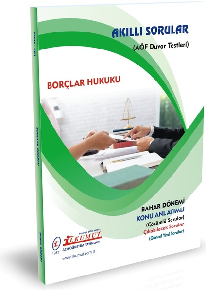 İlkumut Yayınları - Borçlar Hukuku