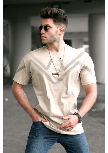 Bej T-Shirt 5369