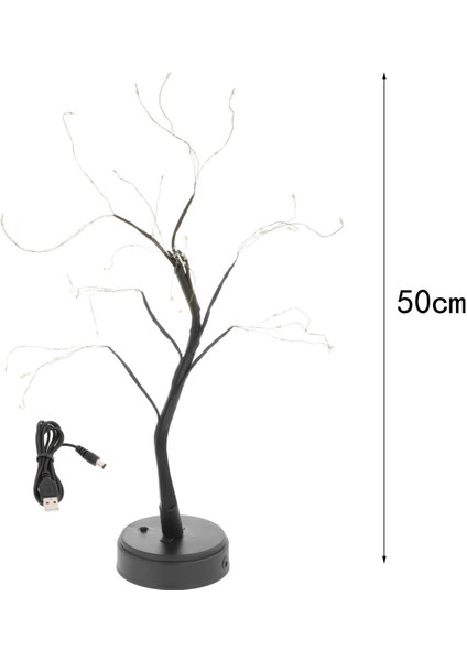 F Fityle LED Ağaç Lambası USB Noel Peri Gece Lambası 48 LED (Yurt Dışından)