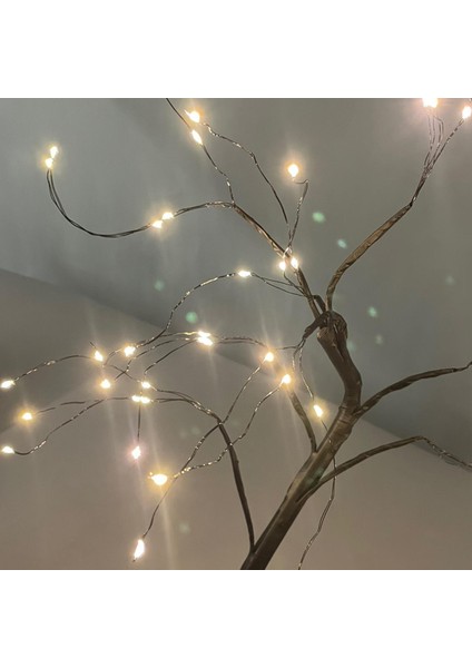 F Fityle LED Ağaç Lambası USB Noel Peri Gece Lambası 48 LED (Yurt Dışından)