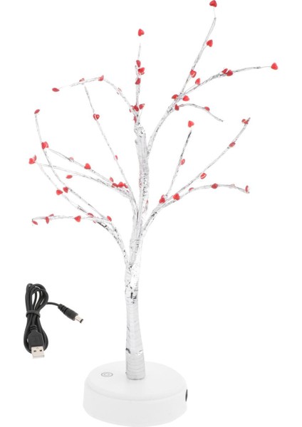 F Fityle LED Ağaç Lambası USB Noel Peri Gece Işık Aşk 60 LED (Yurt Dışından)