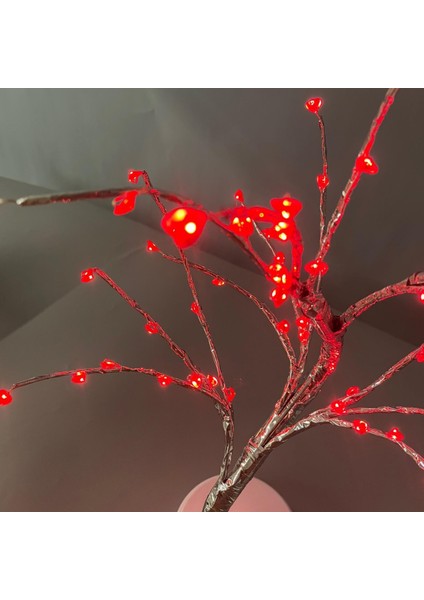 F Fityle LED Ağaç Lambası USB Noel Peri Gece Işık Aşk 60 LED (Yurt Dışından)
