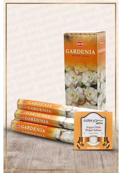 Hem Gardenia 6 Lı Tütsü ve Esterya Plus Sabunu