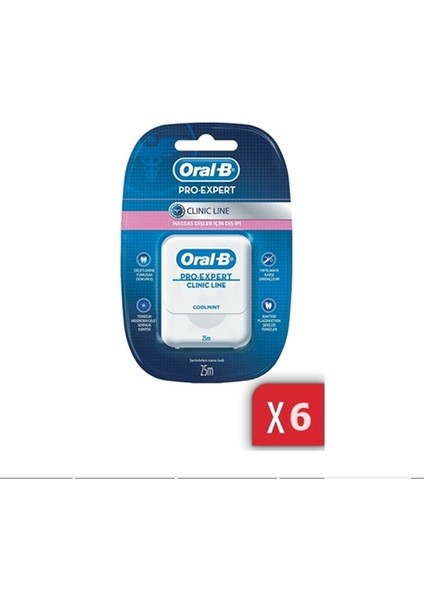 Clinic Line Diş Ipi 6 Adet