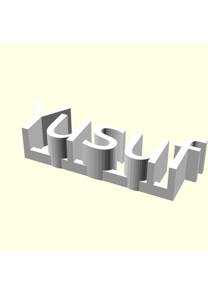 Yusuf Kişiye Isime Isme Özel Üretim Masaüstü Isimlik Sevgiliye Eşe Hediyelik Masa Üstü Isimliği Ofis Hediyesi Dekoratif Organik Plastik