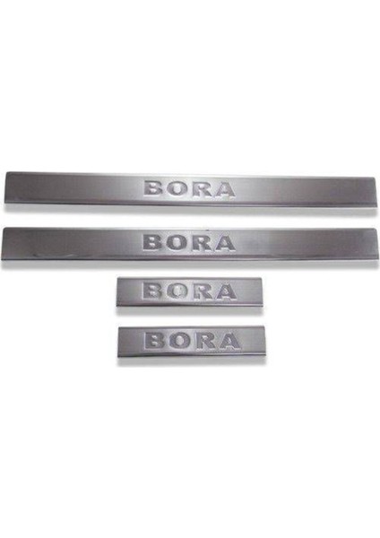Volkswagen Bora Krom Kapı Eşiği Tk 4 Kapı Paslanmaz Çelik