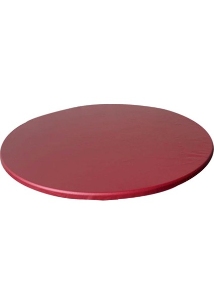 F Fityle Yuvarlak Polyester Masa Örtüsü (Yurt Dışından)