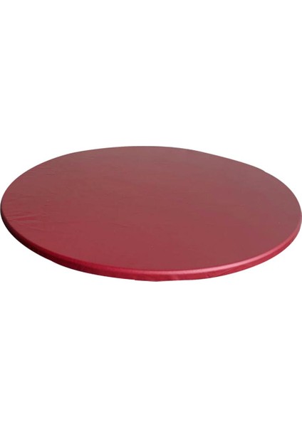F Fityle Yuvarlak Polyester Masa Örtüsü (Yurt Dışından)