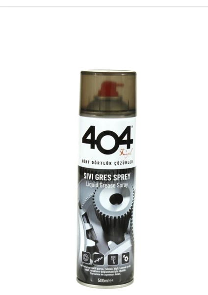 404 Sterıax Sıvı Gress Sprey 500ML