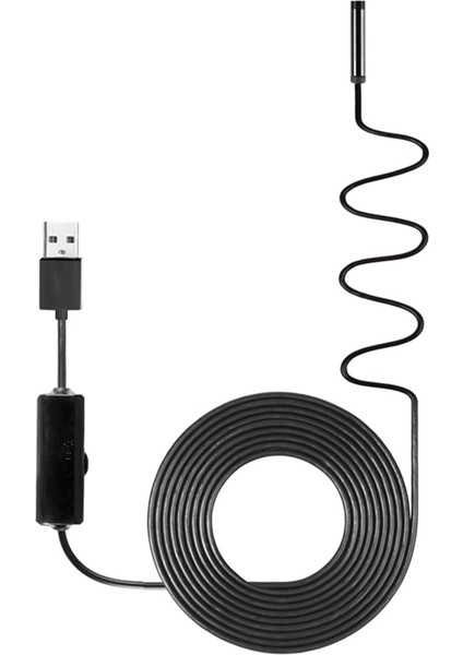 10M Endüstriyel USB Endoskop - Siyah (Yurt Dışından)