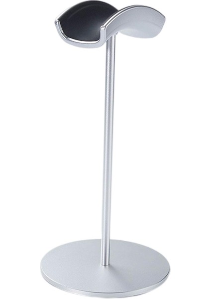 Kulaklık Standı Ayrılabilir Taşınabilir Alüminyum Alaşımlı Kararlı Askı Raf Gümüş