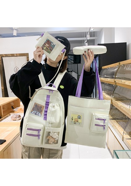Beyaz Okul Çantası (Yurt Dışından) fiyatları