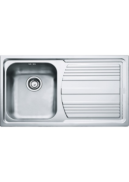 Llx 611 Sağ Damlalıklı Logicaline Tezgah Üstü Inox Eviye