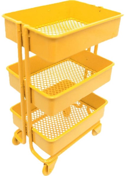 Ölçek Mini Metal Depolama Raf / 4 Tekerlekler Dollhouse Mobilya Dekor Mavi(Yurt Dışından) fırsatları