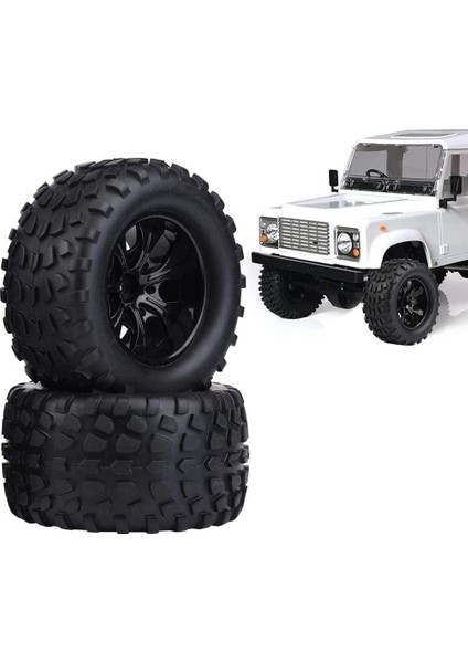 4 Adet 1/14 Rc Araba Lastikleri Lastikler & Tekerlekler Wltoys Için 144001 W / 12MM Hex Gümüş fiyatları