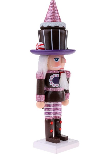 25 cm Kek Fındıkkıran Asker Kukla Bebek Hediye Noel Süs Süslemeleri Kahverengi indirimleri