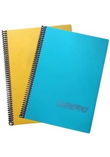 Chromo (A4) 120 Yp. Pp Kapak Spiralli Defter - Çizgili 2'li