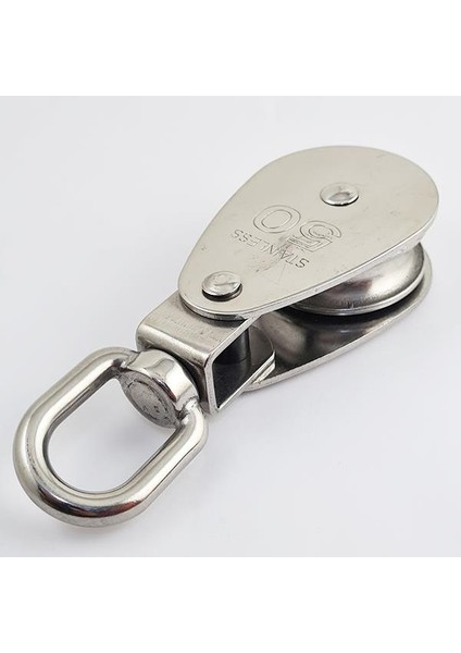 Ø50MM Mafsallı - Fırdöndülü Paslanmaz Makara modelleri