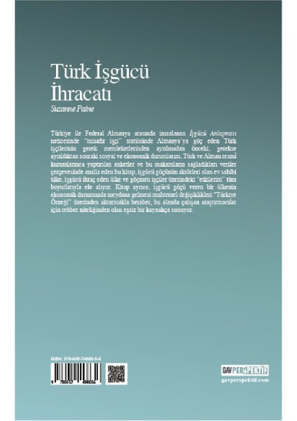 Türk Işgücü Ihracatı - Suzanne Paine (Ciltli) fiyatları