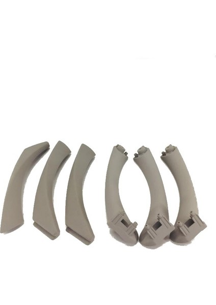 Bmw E90 Gri Kapı Kolu Tutamağı Set 51417230851 (6 Parça)