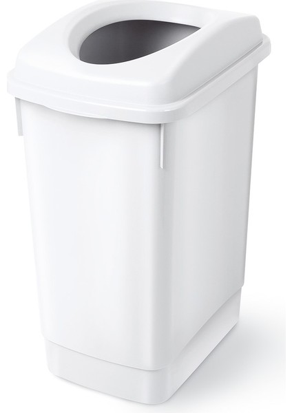 Beyaz Banyo Çöp Kovası 27 Litre Atık Kutusu Cafe Otel Çöp Kovası Geri Dönüşüm Kutusu 27 Litre fiyatları