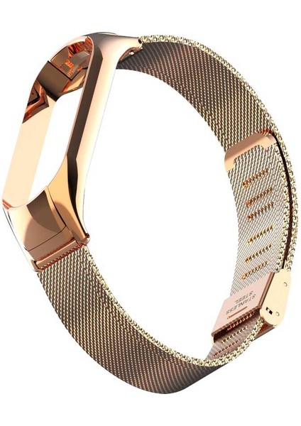 Xiaomi Mi Band 6 Metal Kordon Örgü Tasarım Tam Koruma Bükülmez Kayış Şık Görünüm Bileklik modelleri