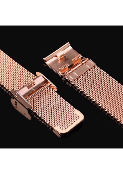 Xiaomi Mi Band 5 Metal Kordon Örgü Tasarım Tam Koruma Bükülmez Kayış Şık Görünüm Bileklik fiyatları