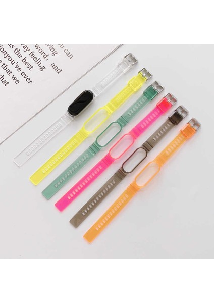 Xiaomi Mi Band 3 / 4 Kordon Renkli Delikli Ayarlanır Kayış Esnek Şık Tasarım Suya Dayanıklı Bileklik modelleri