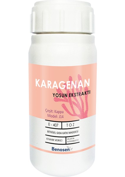 Karagenan Kappa (E407) | 150 Gr.