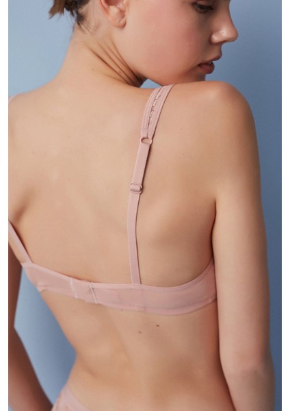 Gül Kurusu Blossom Lace Sütyen fırsatları