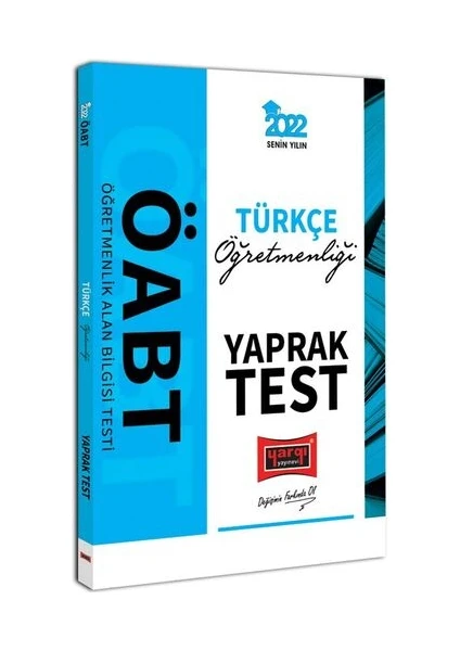 Yargı Yayınevi 2022 ÖABT Türkçe Öğretmenliği Yaprak Test