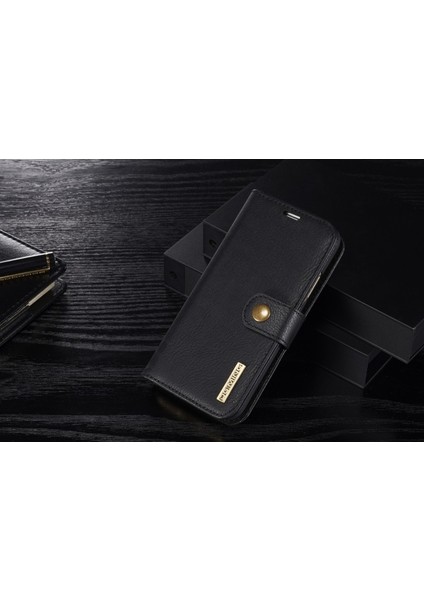 Dg.ming 2 1 Bölünmüş Deri Cüzdan Kılıf + Çıkarılabilir Pc Kılıf iPhone x / Xs 5.8 Inç - Siyah (Yurt Dışından) indirimleri