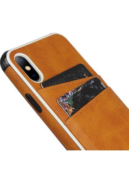 Iphone x / Xs Deri + Pc Iki Kart Yuvası (Yurt Dışından) fiyatları