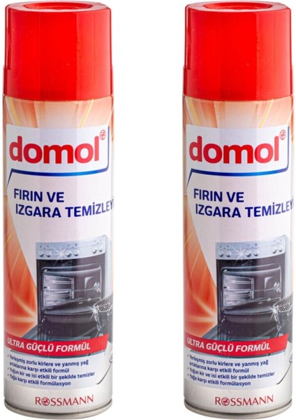 Fırın Izgara Temizleyici Köpük 500 ml 2'li