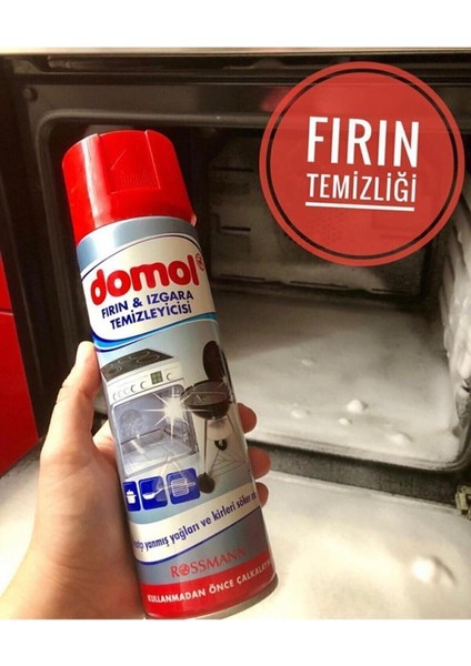 Fırın Izgara Temizleyici Köpük 500 ml 2'li