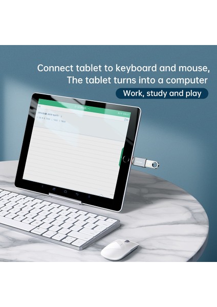 Mcdodo OT-8600 Usb-A 3.0 Mini Otg Adaptörü - Gri (Yurt Dışından)