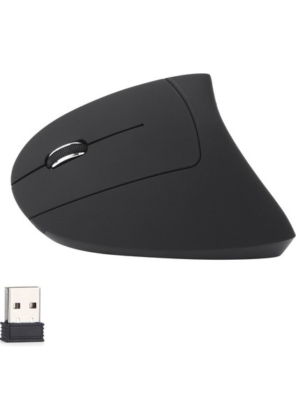 800/1200/1600 Dpı USB Şarjlı Sol El Için Dikey Kablosuz Oyun Faresi (Yurt Dışından)