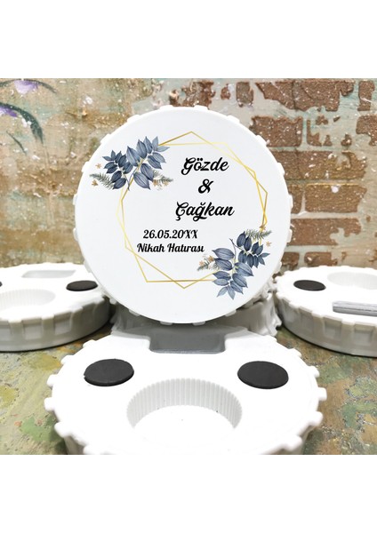 Otuz9 Kapak Açacaklı Magnet Düğün - Nişan - Kına - Nikah - Söz (25 Adet)