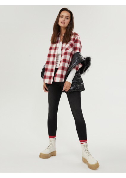 Nicole Zulema Antra Wash Kadın Kot Pantolon LF2028418