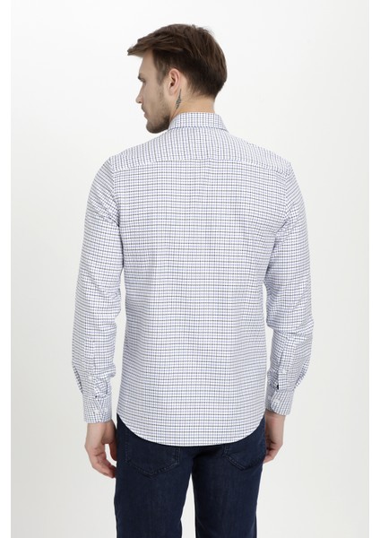 Dokuma Kumaş Slim Fit Gömlek