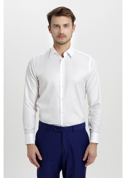 Balenli Slim Fit Erkek Gömlek