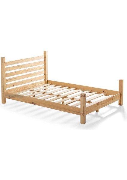 Elegans Ithal Çam Masif Ahşap Başlıklı Karyola 160 x 200 cm modelleri